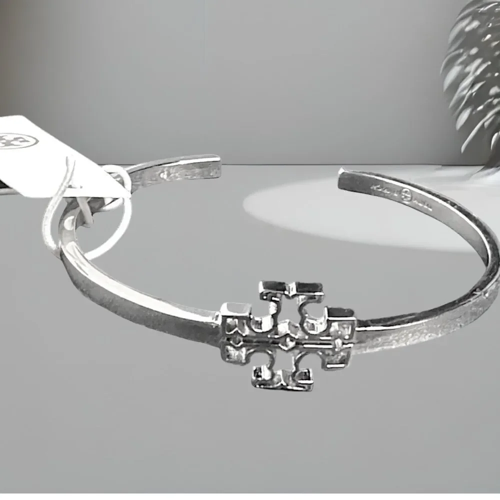 TORY BURCH BRITTEN SILVER BRACELET